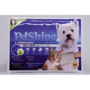 PETSHINE PANNOGUANTO FRESH WATER CON ALOE VERA